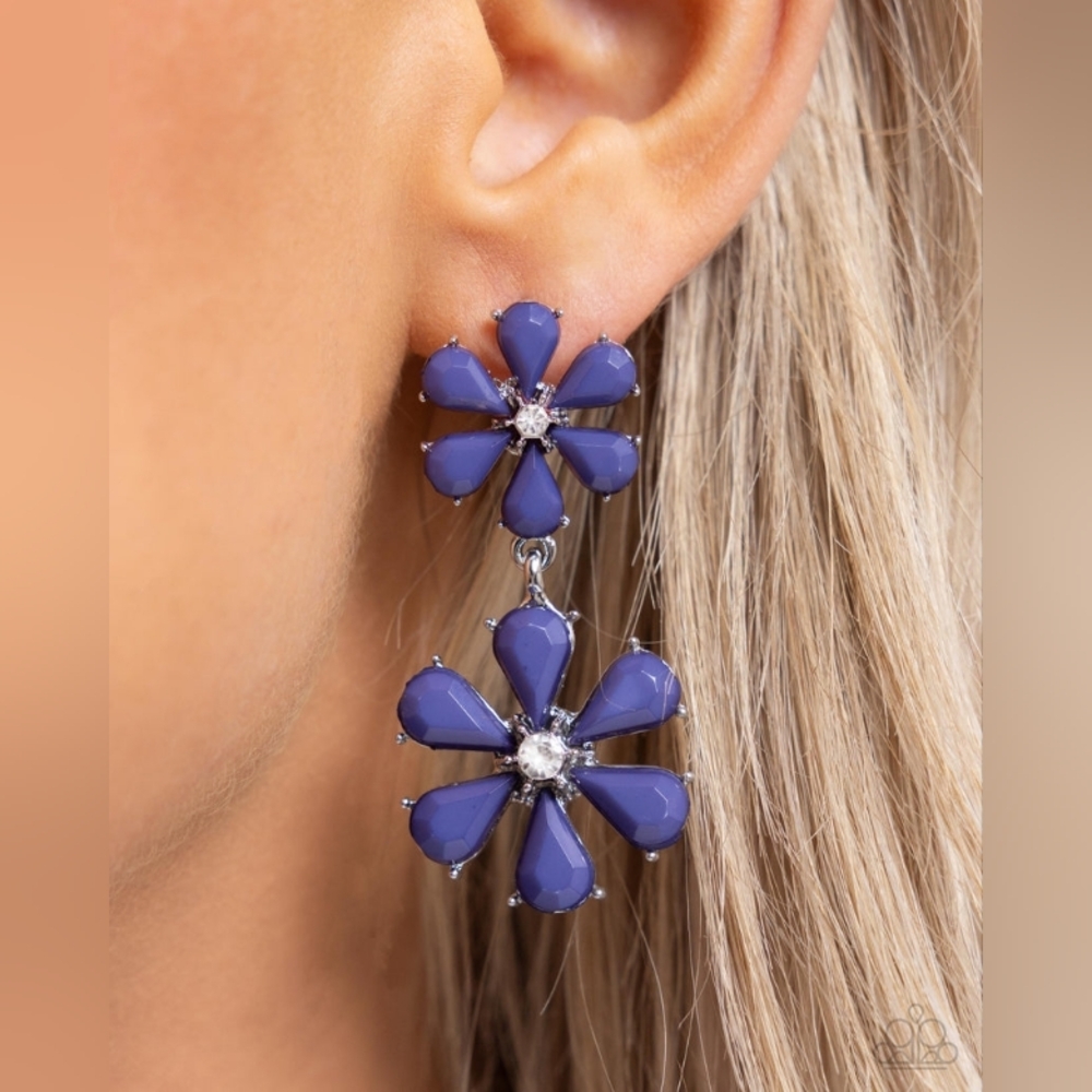 A Blast Of Blossoms Post Earrings